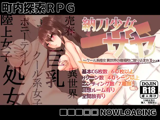 精品RPG/汉化/NTR丨NL四重奏/NLカルテット--納刀少女サヤ ～クール系陸女 異世界の宿場町に放り込まれる～ Ver.1.8【20251030】 游戏截图 7