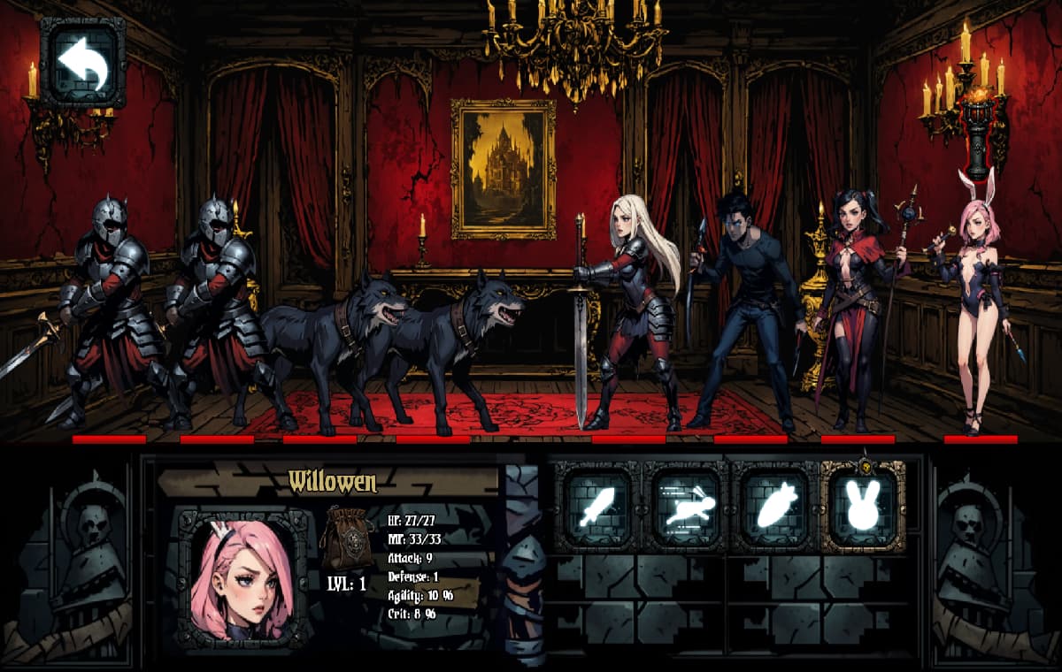 精品SLG/汉化/后宫/怀孕/双端丨Forbidden Dungeon 禁忌地牢 v0.1.5 AI汉化版【20260210】 游戏截图 2