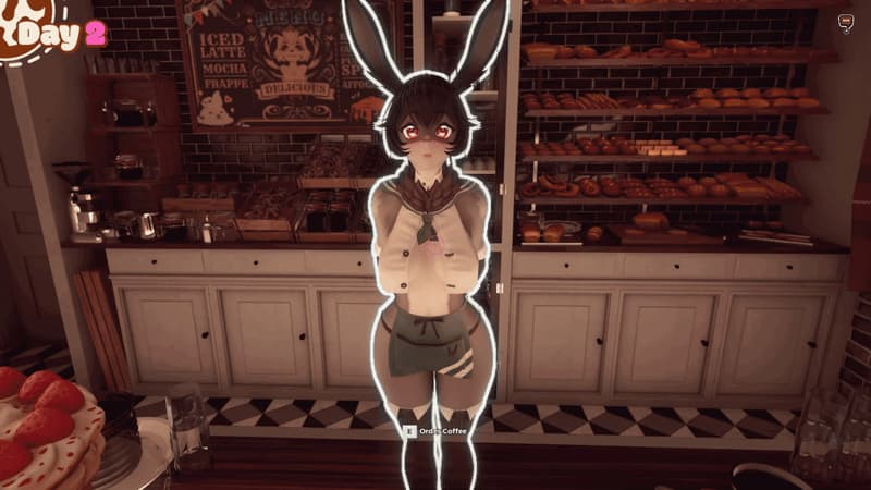3D新作//官中/动态/无码丨能给我来一杯加母乳的冰咖啡吗!?Can I get an Iced Coffee with Breastmilk!? 【20260224】 游戏截图 4