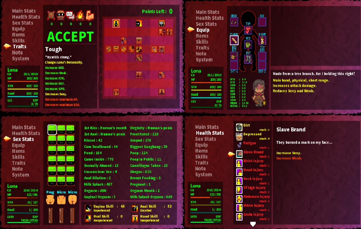 日式RPG/更新/官中丨洛娜的世界 LonaRPG B.0.10.7.0 【20260305】 游戏截图 5