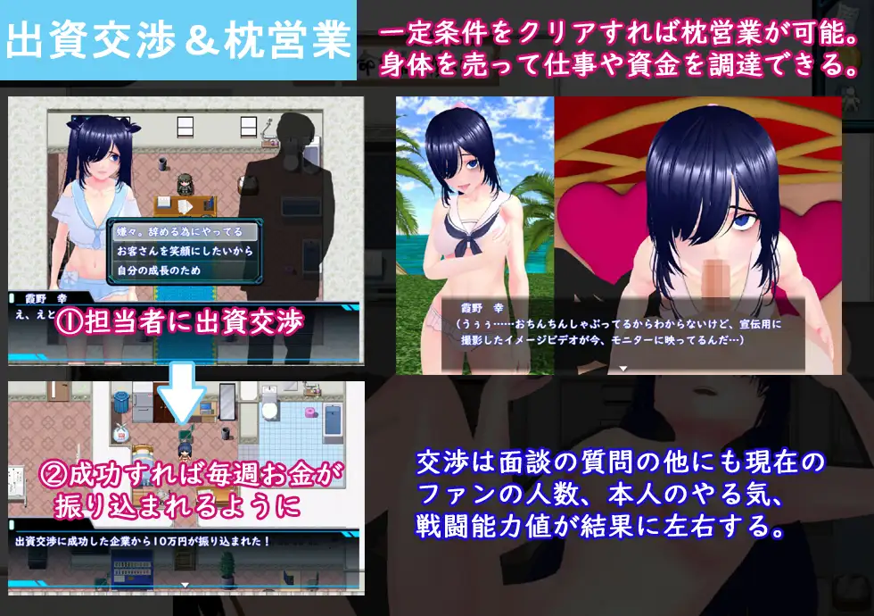 新作RPG/汉化/NTR怀孕丨目标！阴角与TOP偶像！ めざせ！ 陰キャとTOPアイドルを！AI汉化版【20260314】 游戏截图 6