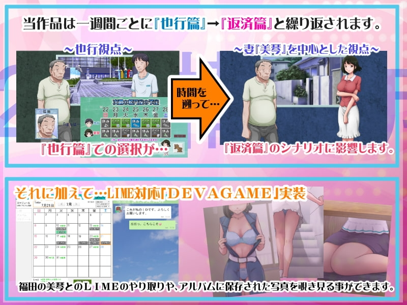 日式ADV/NTR丨某对夫妇的还款计划 とある夫婦の返済計画 V2.09 生肉版 【20260415】 游戏截图 3