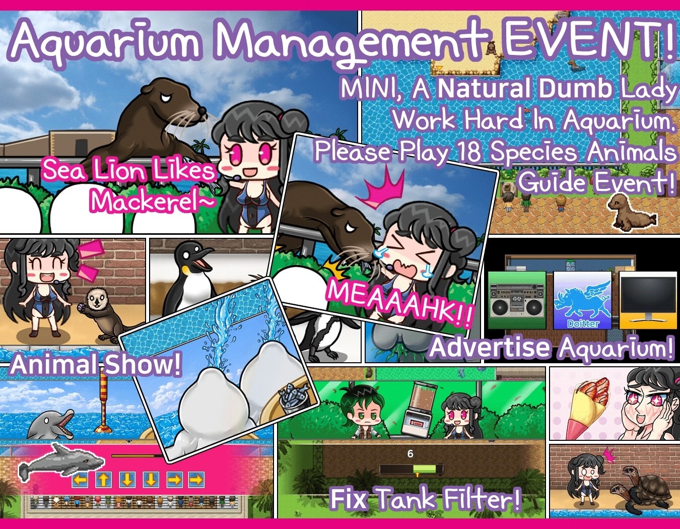 日式/RPG/新汉化丨动物园管理员的任务！2 Zookeeper Mission! 2 v1.0.6 AI汉化版 【20260530】 游戏截图 6