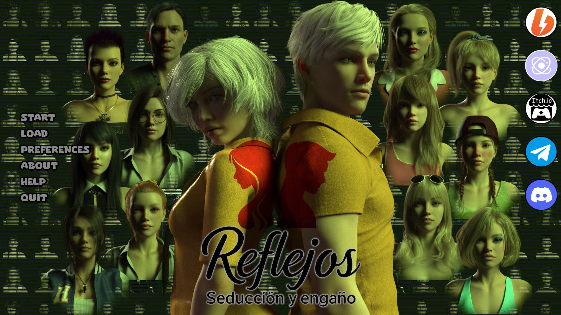 [欧美SLG/AI汉化/动态]反射诱惑与欺骗 Reflejos v0.03.2【20260810】 游戏截图 1