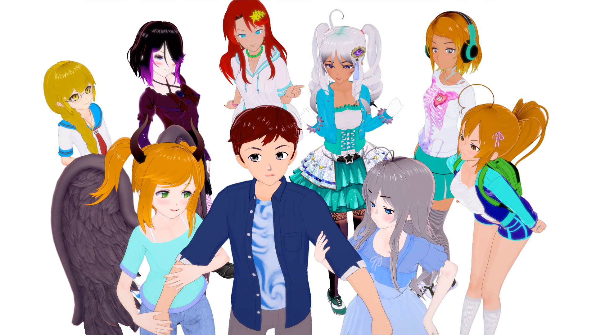 我的可爱恶魔：魅魔同居（My Lovely Demon）v0.0.1 精翻汉化 游戏截图 1