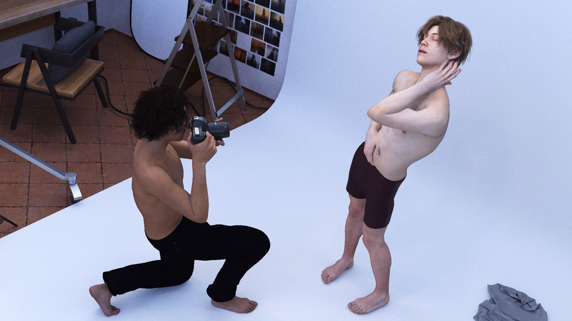 一日模特：欲望觉醒的邂逅（Model for a Day）v1.0 精翻汉化 游戏截图 4