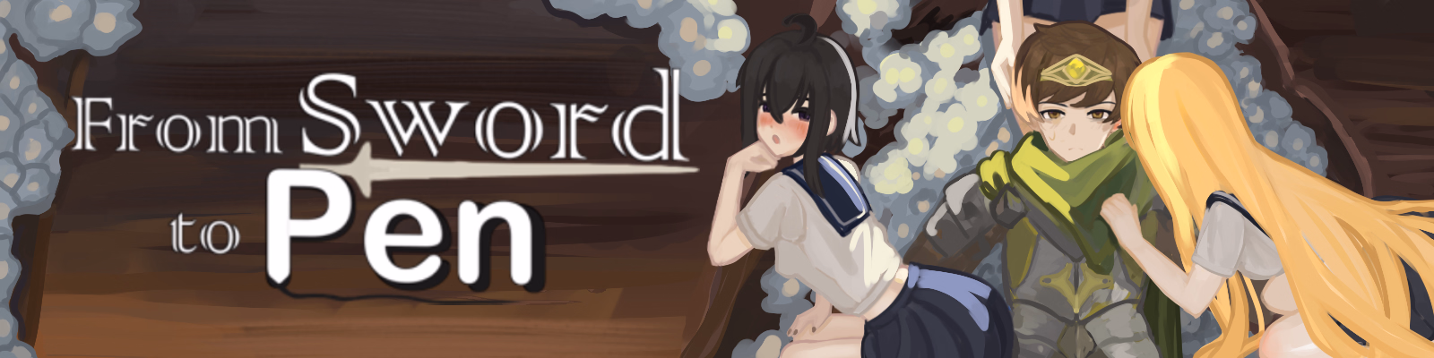 弃剑从笔：战败英雄的女团调教（From Sword to Pen）v0.4.1 精翻汉化 游戏截图 1