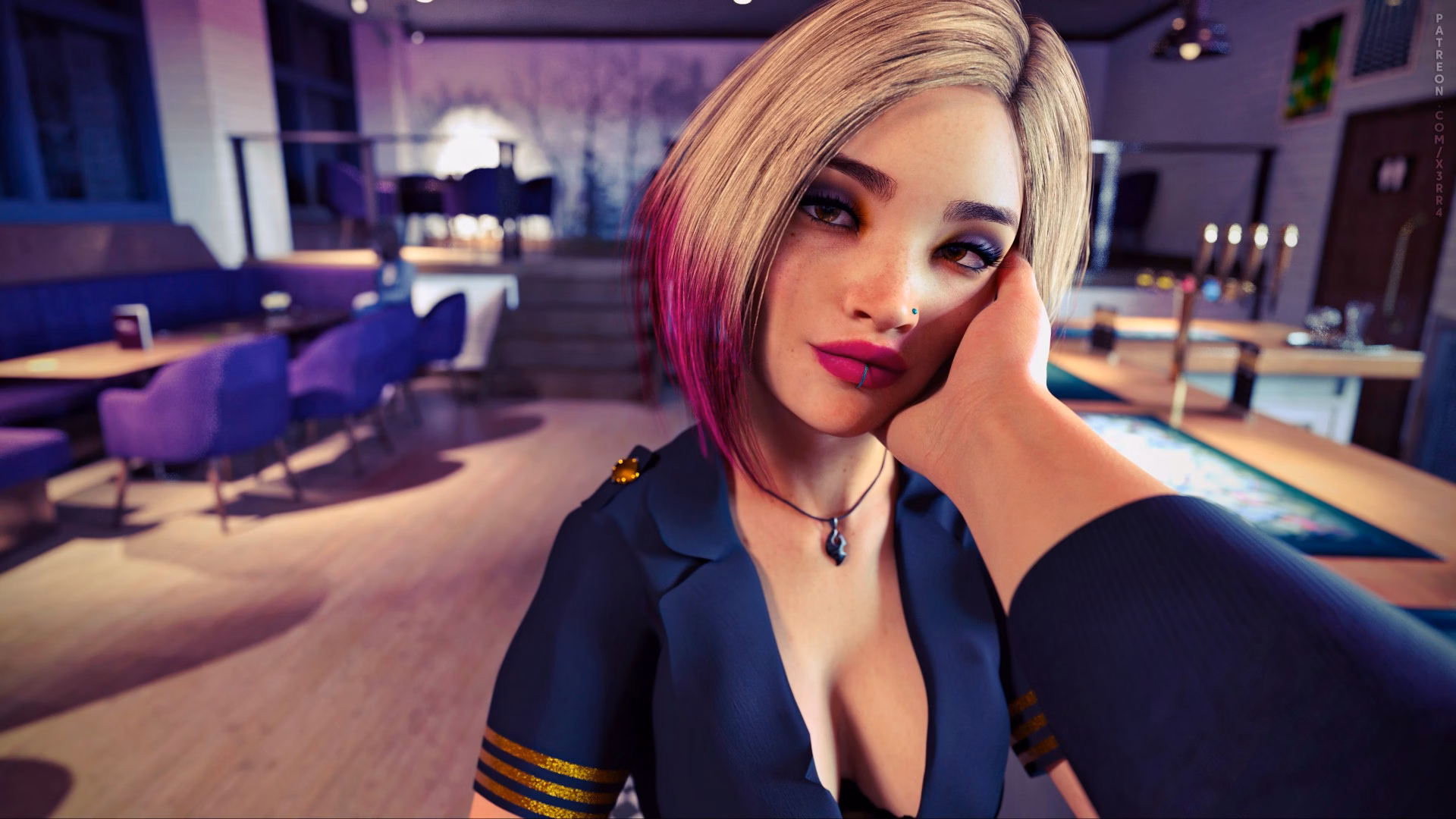 空姐咪咪：制服诱惑（Stewardess Mimi）Final 精翻汉化 游戏截图 3