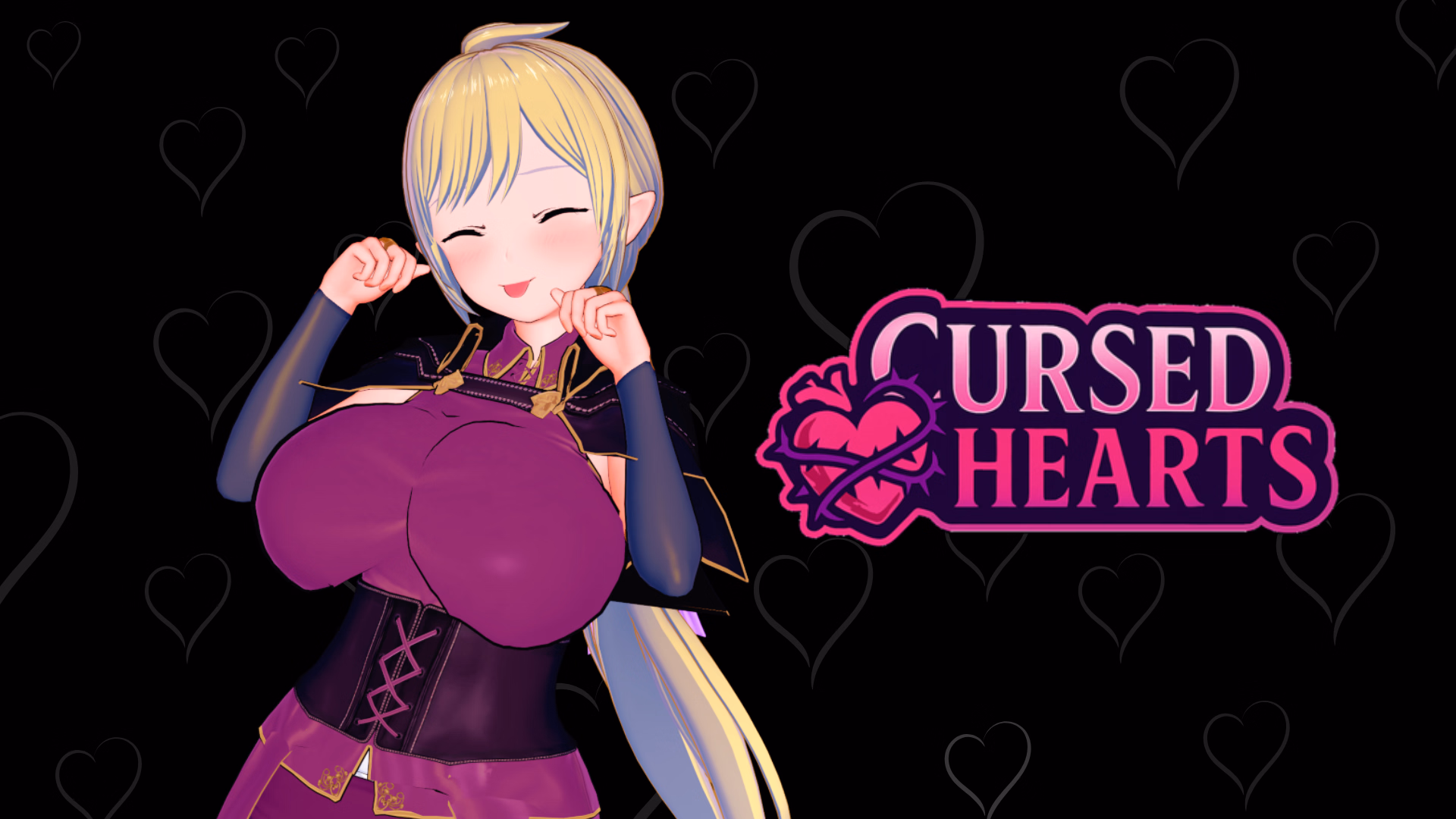 诅咒之心:魔物娘播种(Cursed Hearts)v1.1 精翻汉化 游戏截图 1