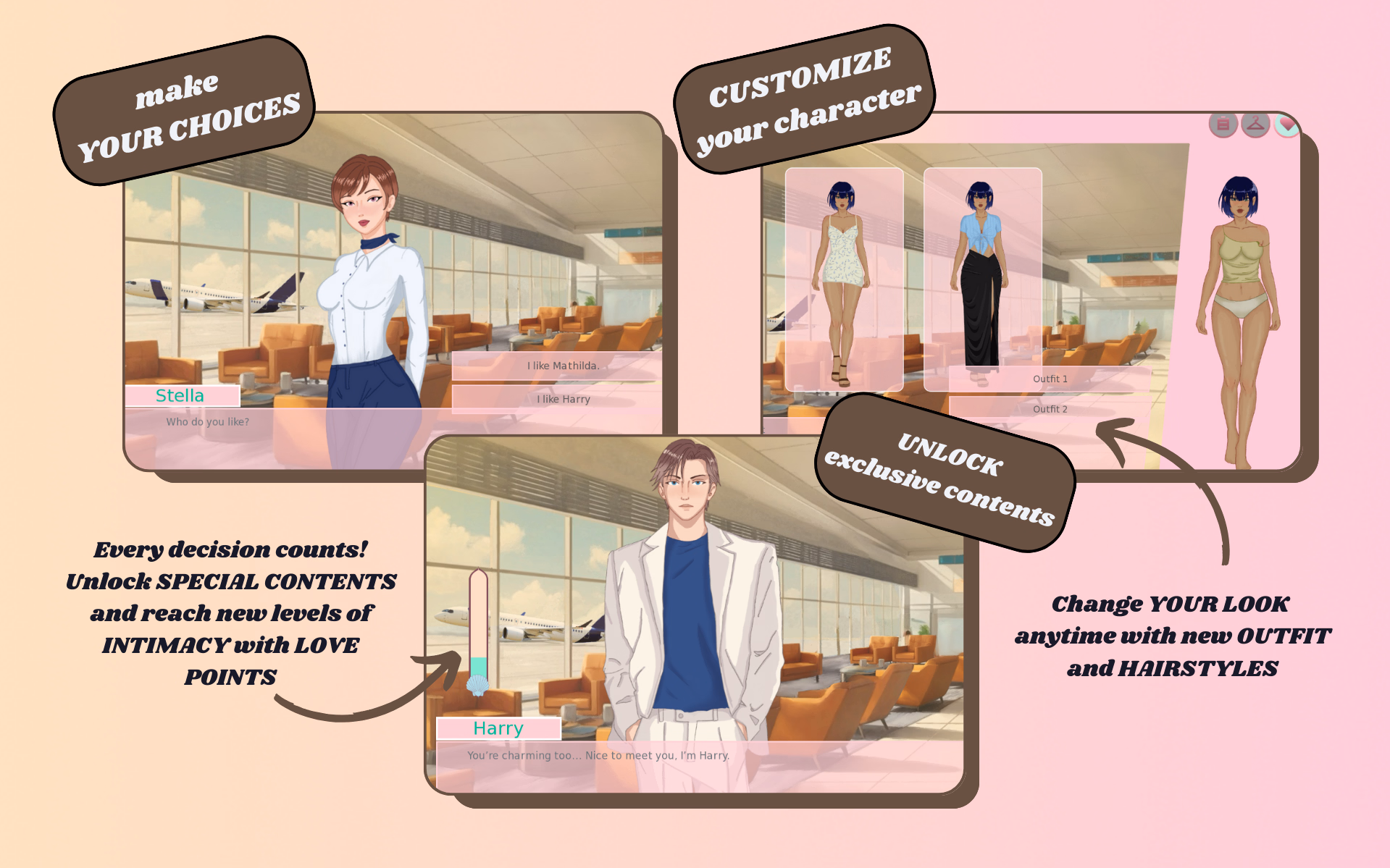 珊瑚湾酒店:夏威夷浪漫之旅(Coral Cove Hotel)v0.5 精翻汉化 游戏截图 1