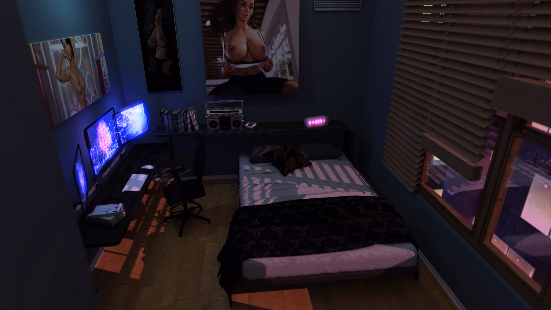 渴望好结局：反乌托邦的沉沦（Hope I Get a Happy Ending）v0.31 精翻汉化 游戏截图 2