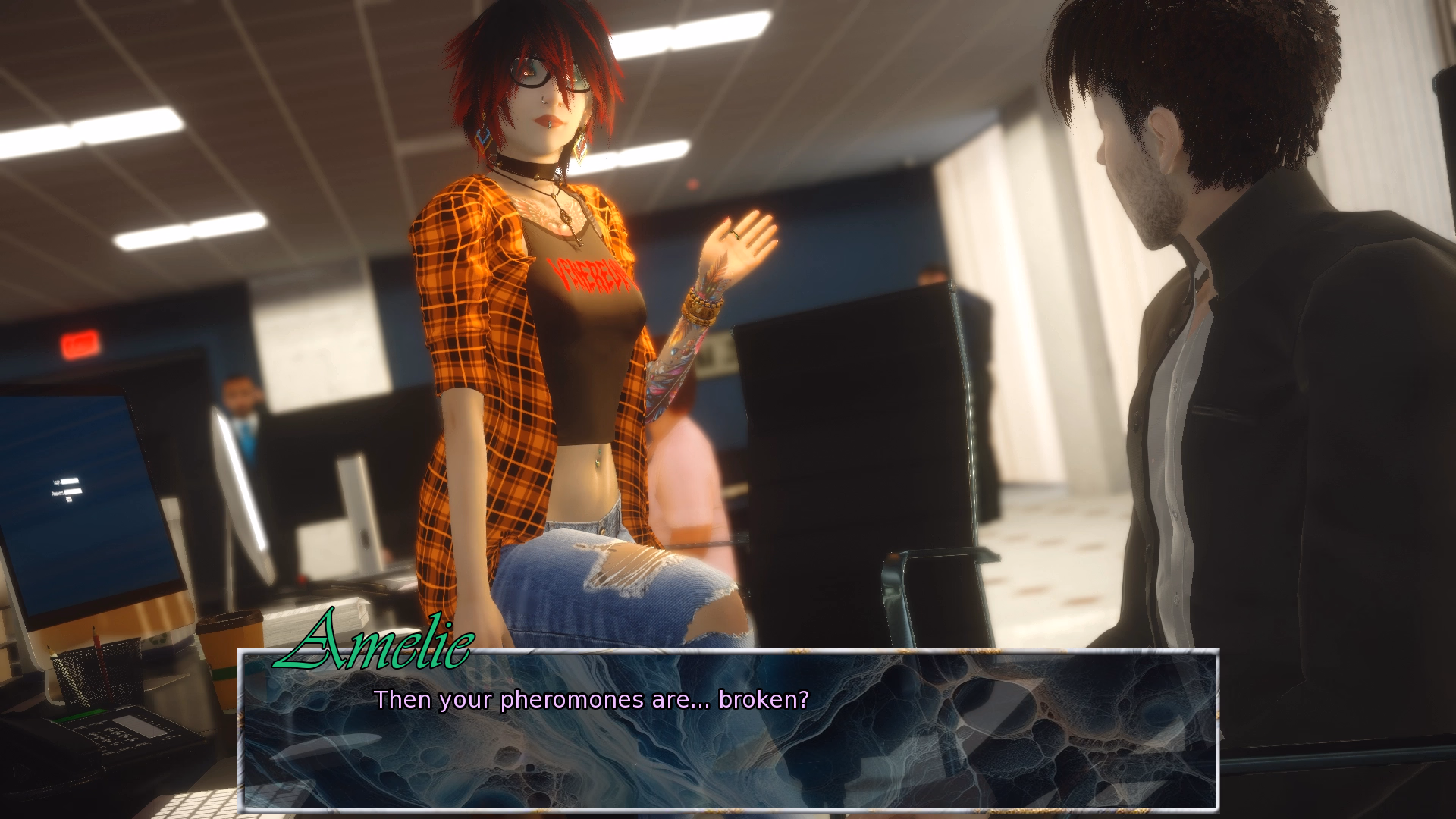 约会游戏：征服萨莎（Dating Game: Sasha）v1.0 精翻汉化 游戏截图 3