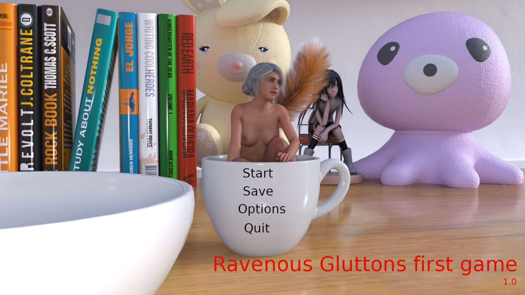 贪食欲魔：毛茸茸的触感（Ravenous Gluttons first game）v1.1 精翻汉化 游戏截图 1