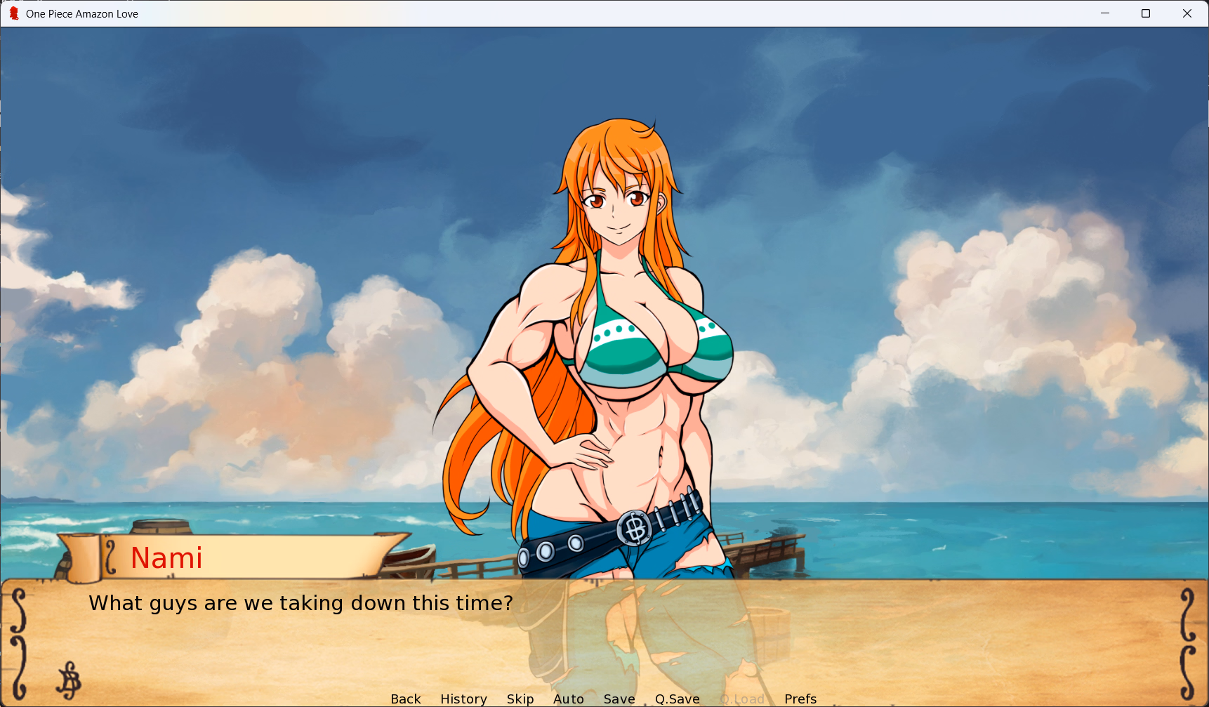 恶魔果实：女儿岛后宫（One Piece: Amazon Love）v0.3 精翻汉化 游戏截图 4