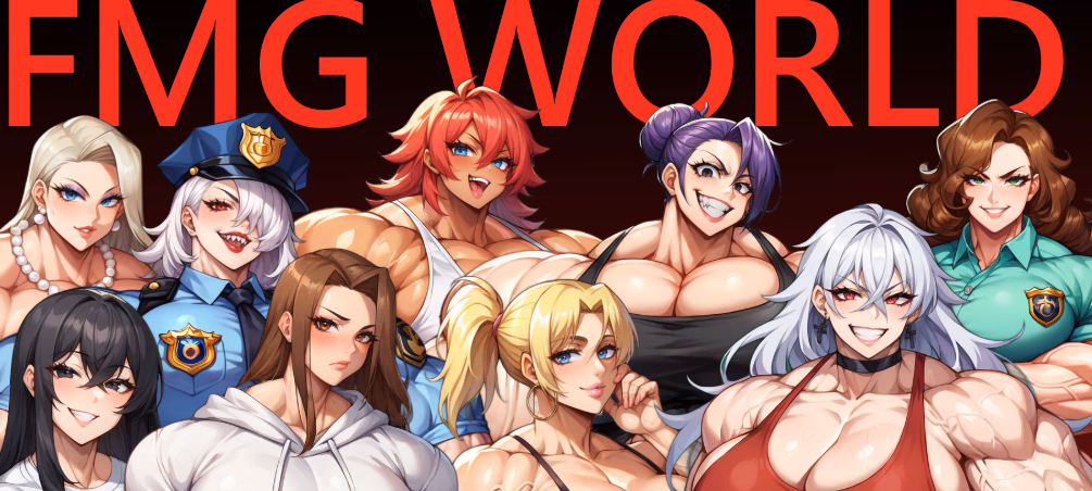 肌肉女世界：伪娘的抉择（FMG World）v0.2.0 精翻汉化 游戏截图 1