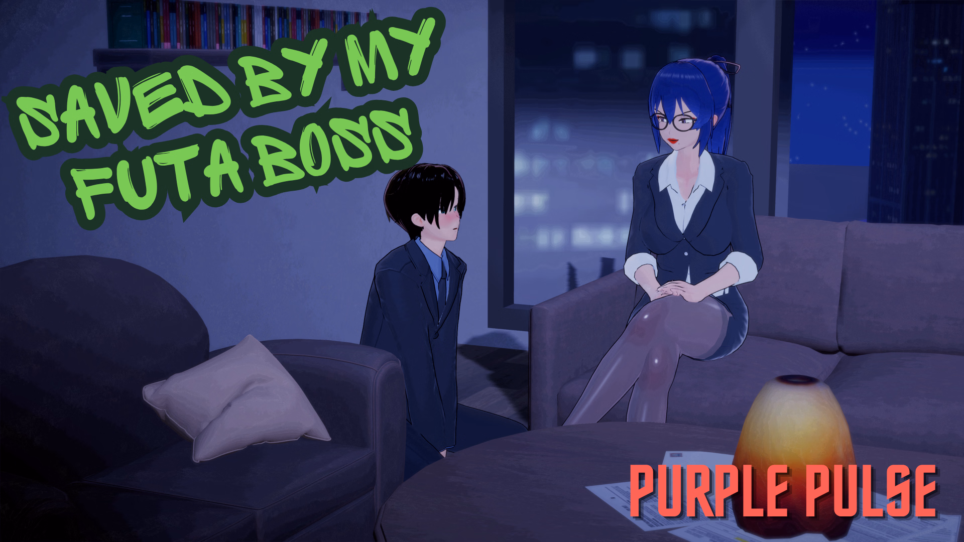 扶她女上司的救赎:职场肉偿(Saved By My Futa Boss)v1.0 精翻汉化 游戏截图 1