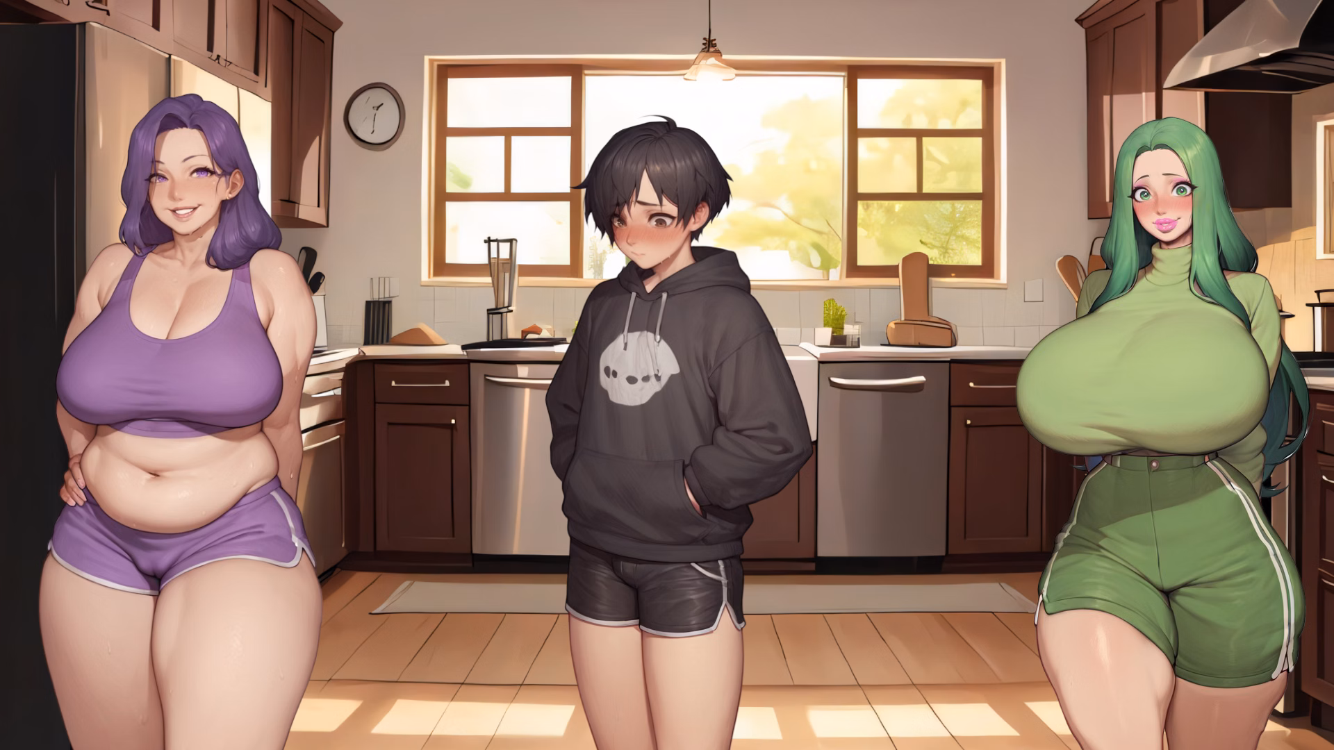 妈妈养大的伪娘：夜总会的觉醒（Mom Raised a Femboy）v1.4 Demo 精翻汉化 游戏截图 2