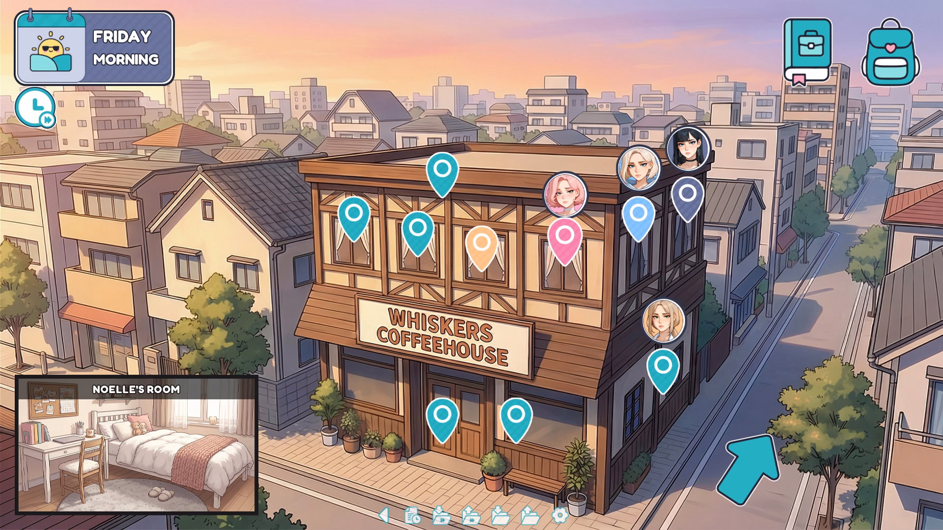 淫乱咖啡馆：伪娘与扶她的肉体招待（Femboy & Futa Cozy Cafe）Demo 精翻汉化 游戏截图 4