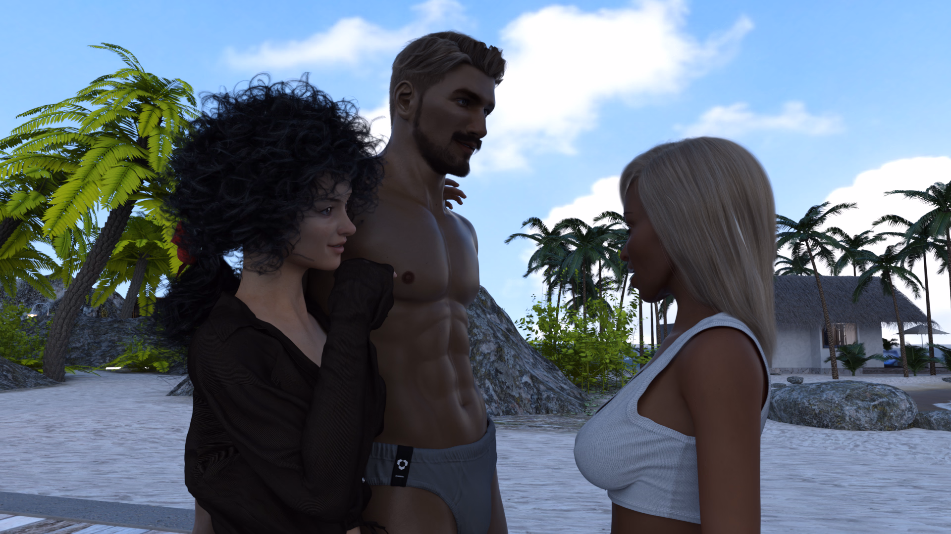 危险信号：背叛之岛（Red Flags: Infidelity Island）v0.4 精翻汉化 游戏截图 5