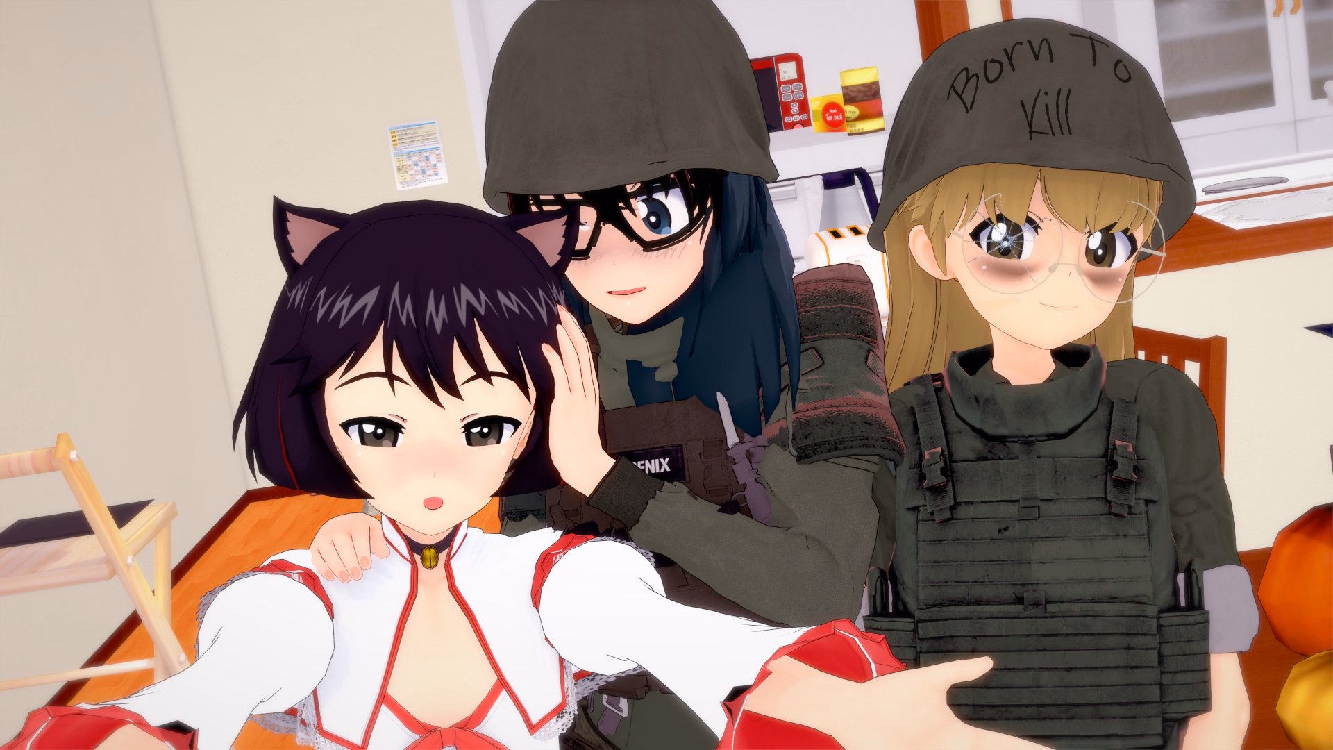 堕落万圣节：少女与战车的淫乱派对（Corrupted Halloween : Girls und Panzer der Panzussy）v1.2 精翻汉化 游戏截图 2