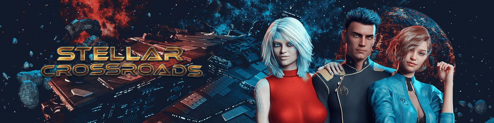 星际交锋：空间站主人的猎艳帝国（Stellar Crossroads）v1.00 精翻汉化 游戏截图 1