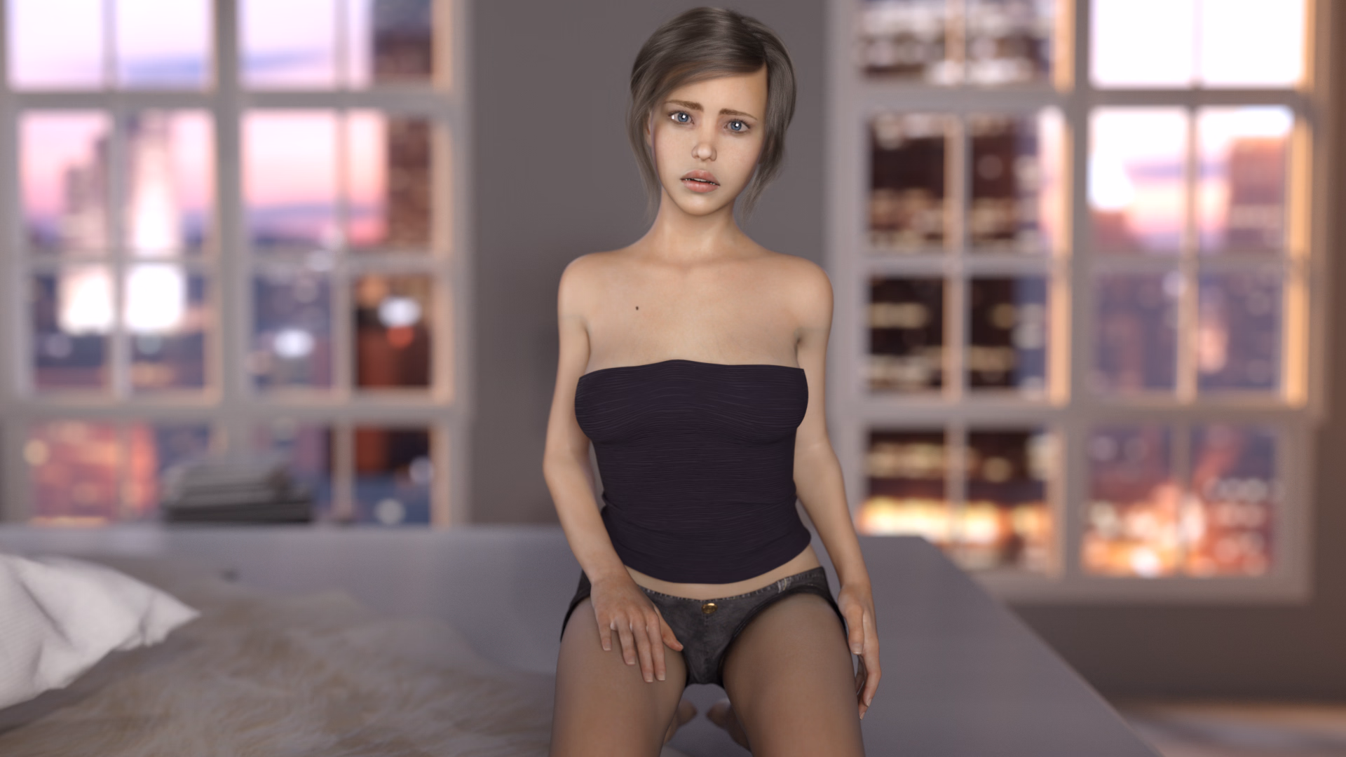 珍娜的抉择:学业还是后宫(IDK Jenna)v0.14 精翻汉化 游戏截图 5