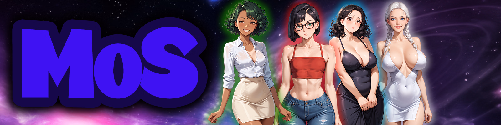 淫荡多元宇宙：无数辣妹的肉欲狂欢（Multiverse of Slutness）v0.3 精翻汉化 游戏截图 1