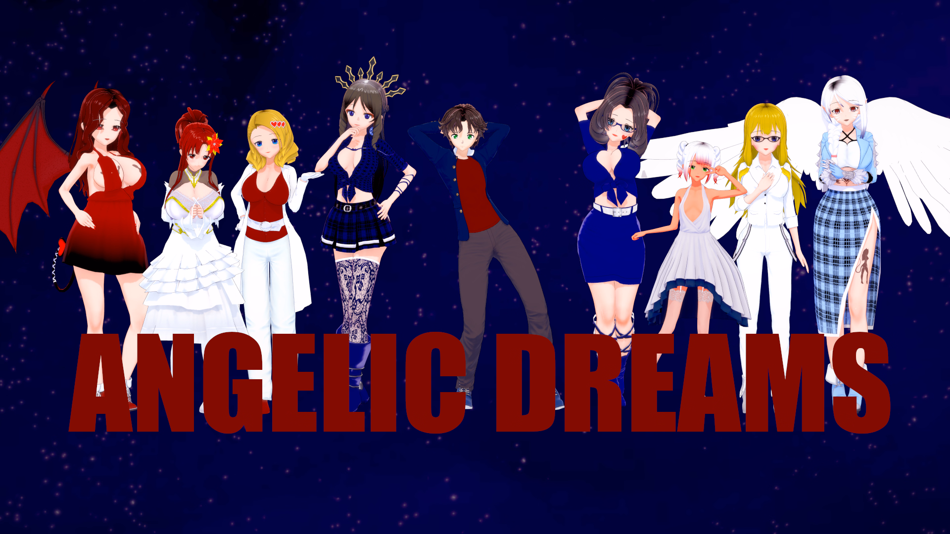 天使之梦：绝望男的肉体救赎（Angelic Dreams）Final 精翻汉化 游戏截图 1