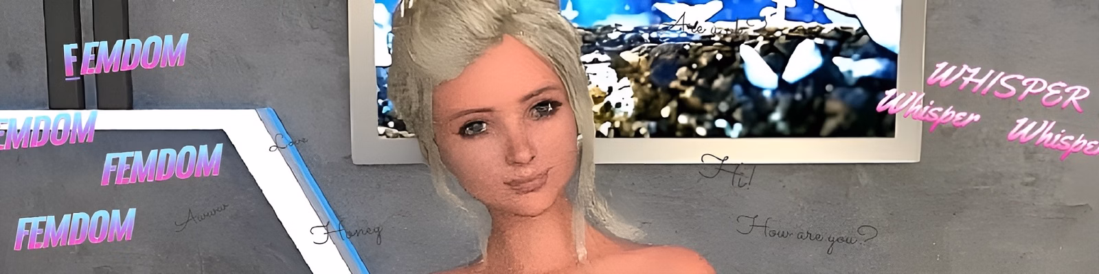 女王低语：甜蜜的家（Femdom Whisper）v0.2 精翻汉化 游戏截图 1