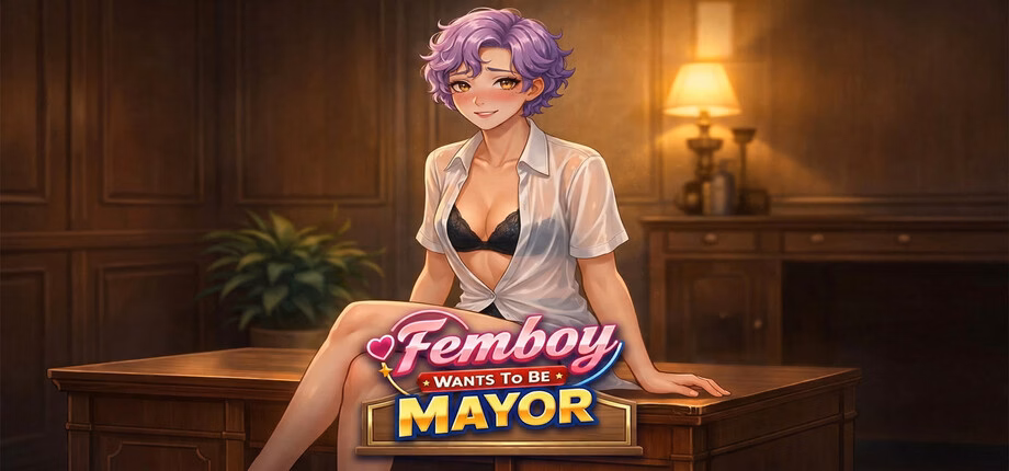伪娘竞选：女装市长的上位之路（Femboy Wants To Be Mayor）v1.0 精翻汉化 游戏截图 1