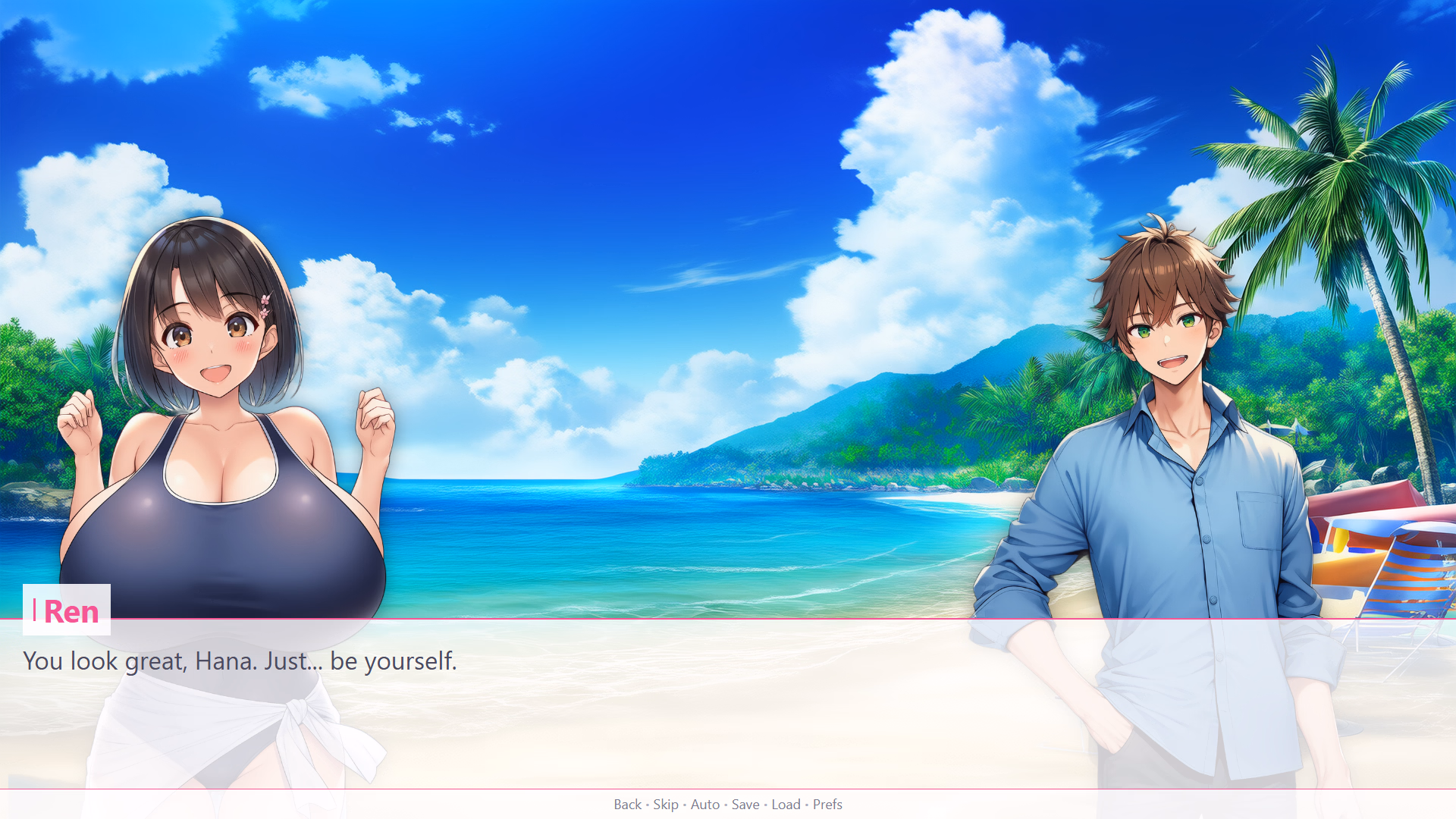 成长的烦恼：乳房膨胀之恋（Growing Pains: The Heart's Measure）Ch.1 v1.2 精翻汉化 游戏截图 2