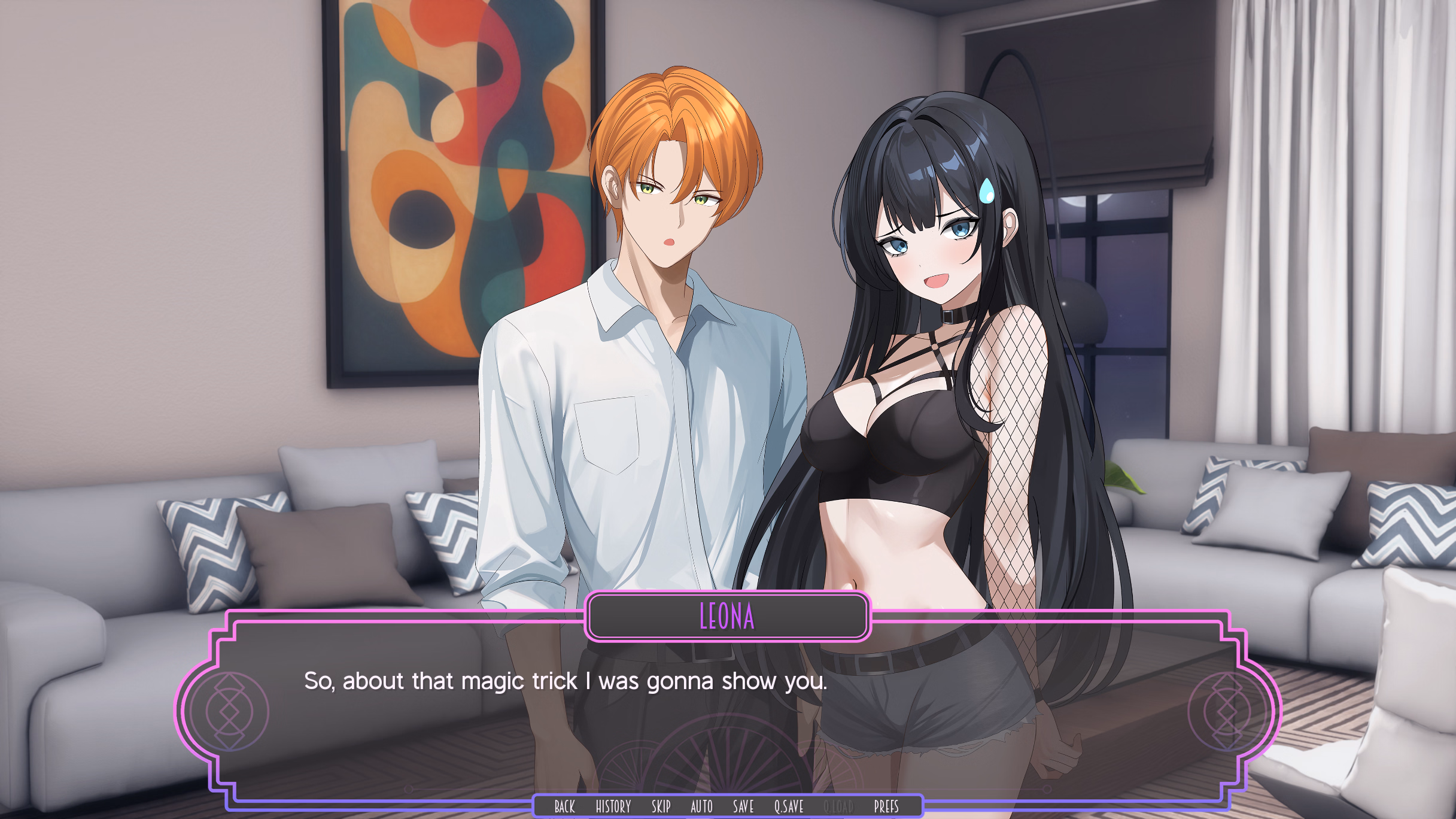 我的魔法助手:性转成为女人(My Magical Assistant)v1.11 Demo 精翻汉化 游戏截图 6