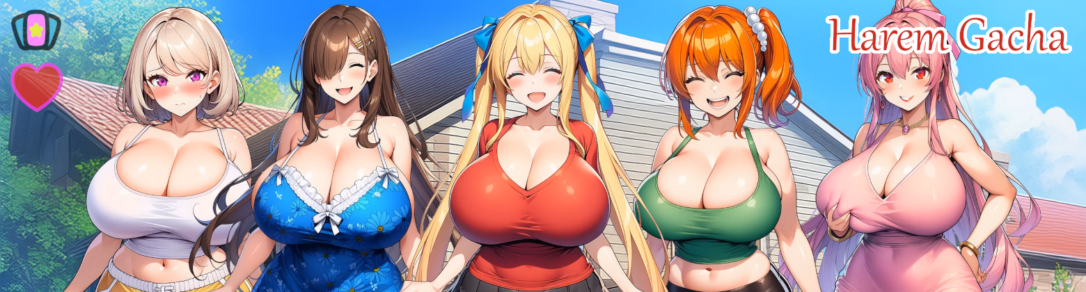 后宫抽卡：我的淫乱豪宅（Harem Gacha）v0.4.0 精翻汉化 游戏截图 1