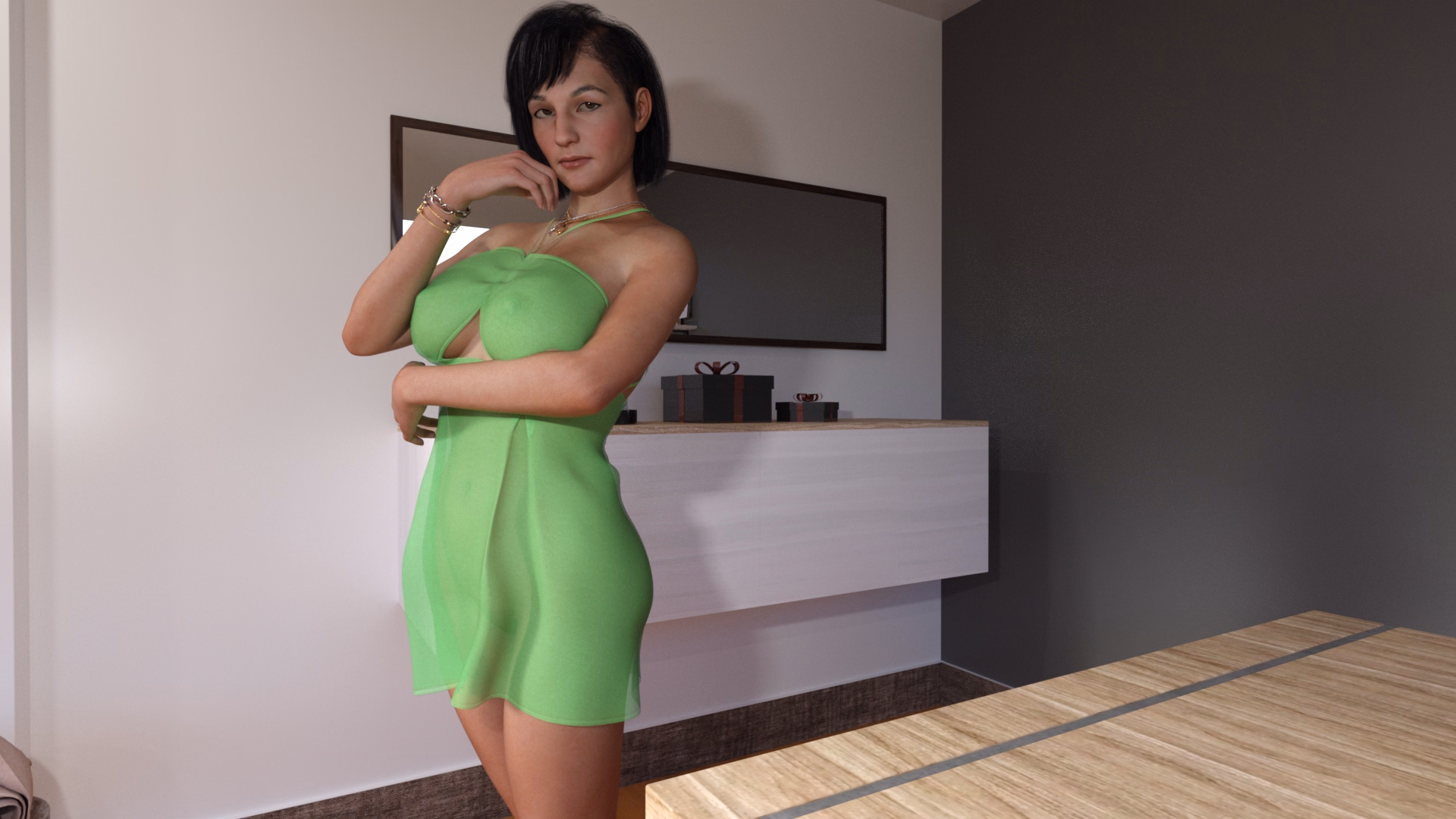 辣妈交换俱乐部（Hot Mom Exchange Club）v0.04 精翻汉化 游戏截图 2