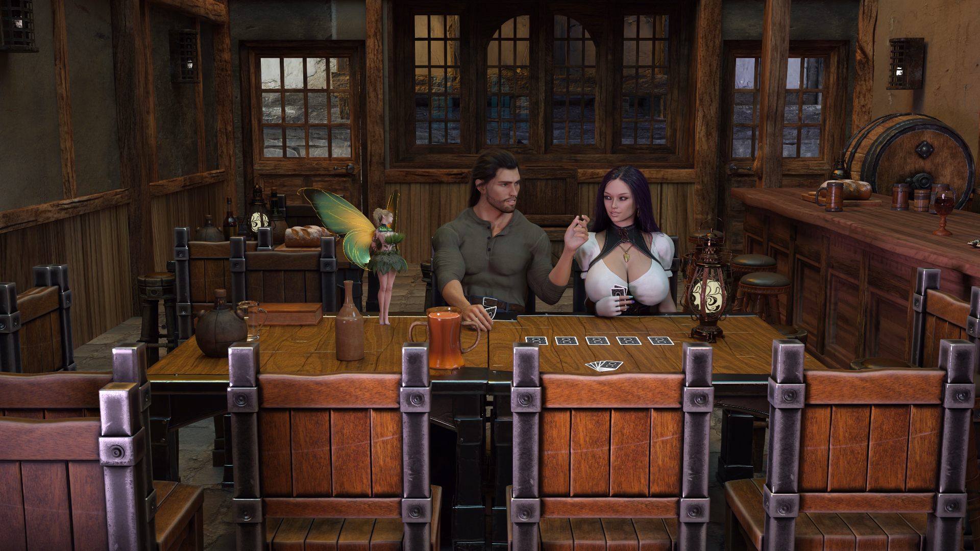 秘法卡牌：魔幻牌局（Arcana Holdem）v0.1 精翻汉化 游戏截图 1