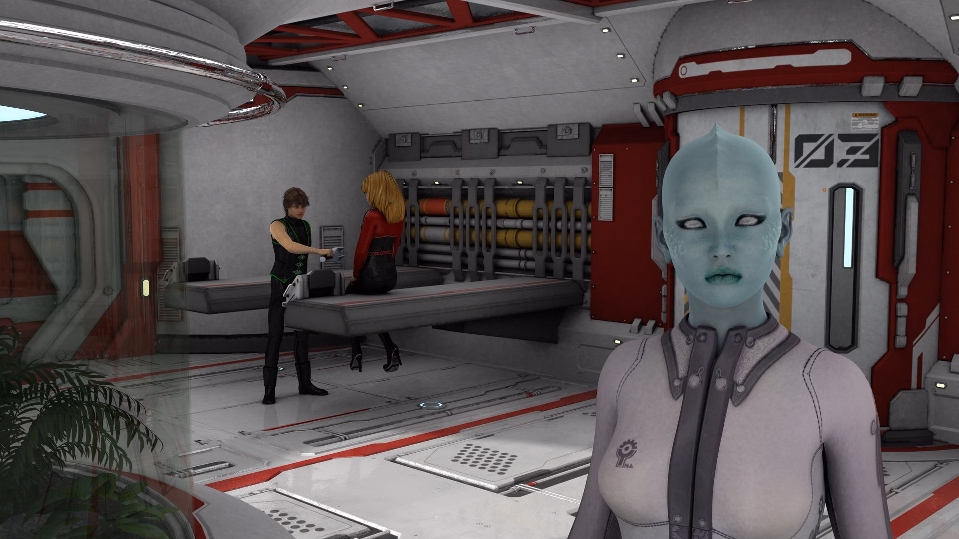伊南娜星舰：星际肉欲之旅（Starship Inanna）v9.2 精翻汉化 游戏截图 4