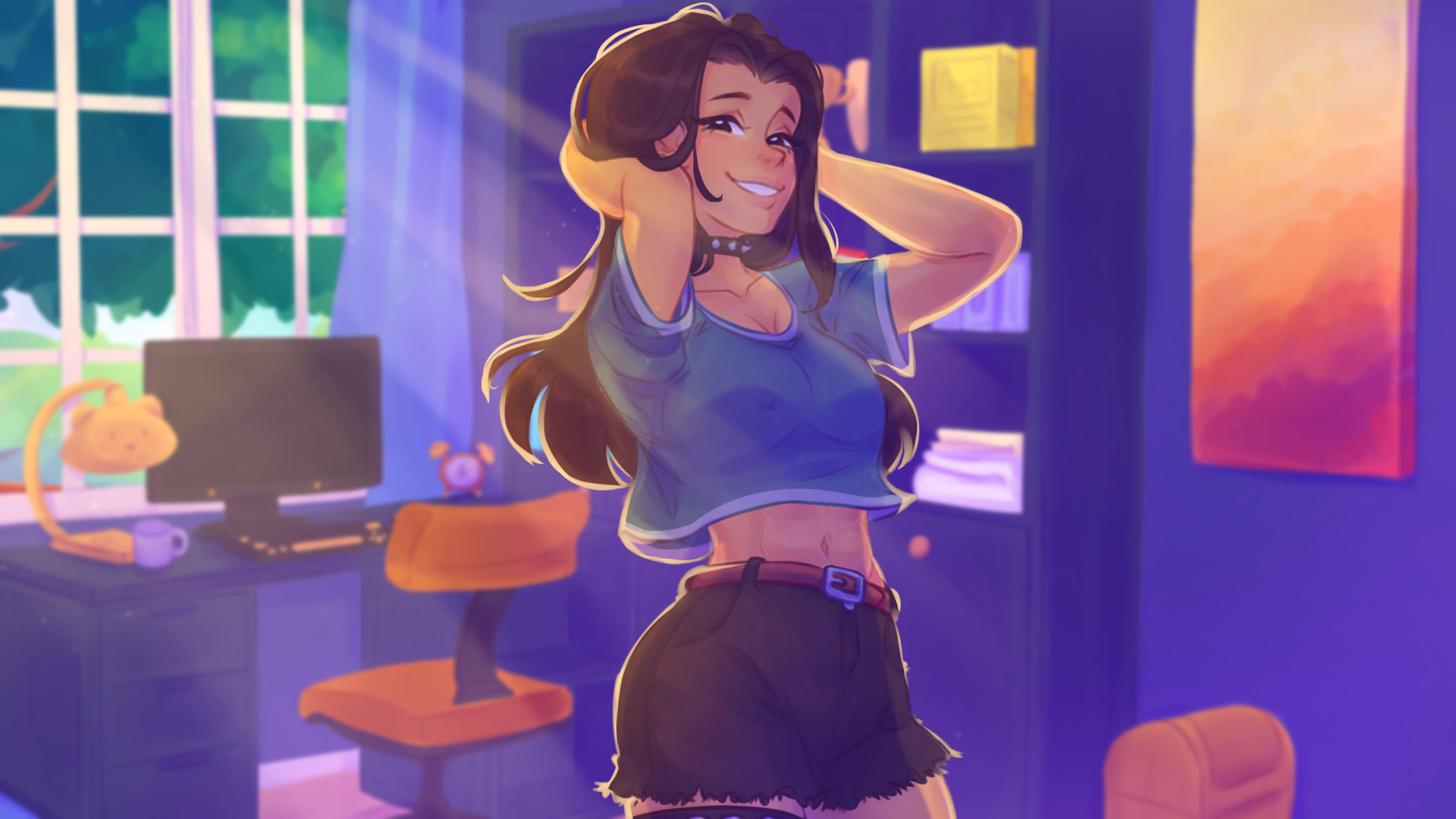 天使学院：堕落救赎（Angels Academy）v0.2.1 精翻汉化 游戏截图 2