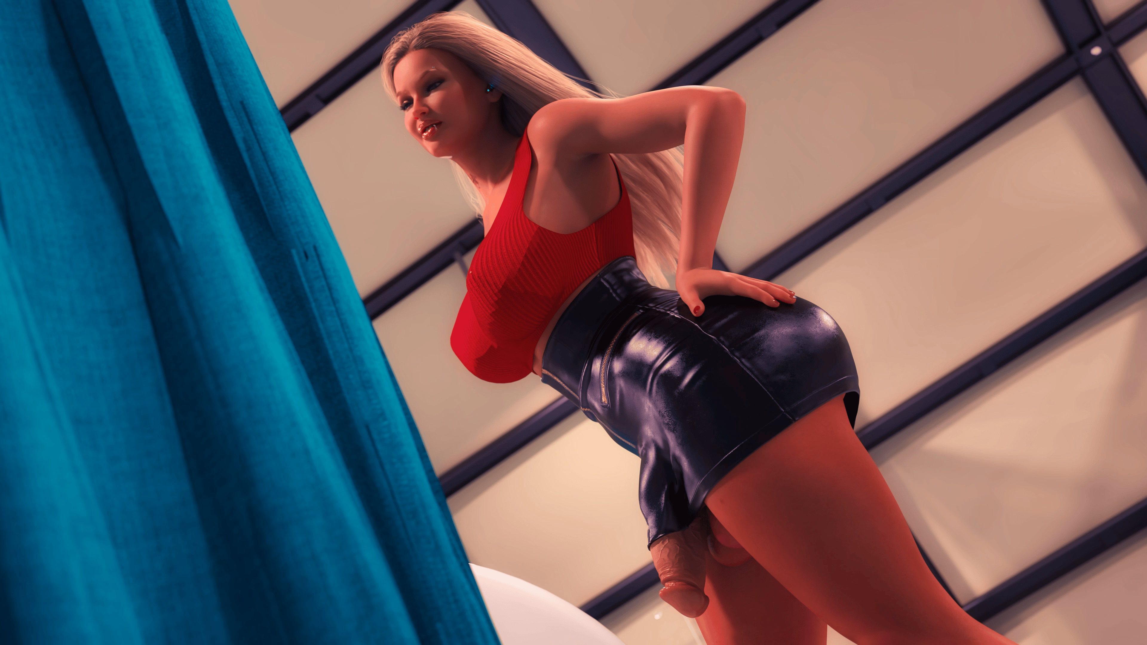 巨根支配：扶他女王的男宠调教（Futa on Top）Demo 精翻汉化 游戏截图 3