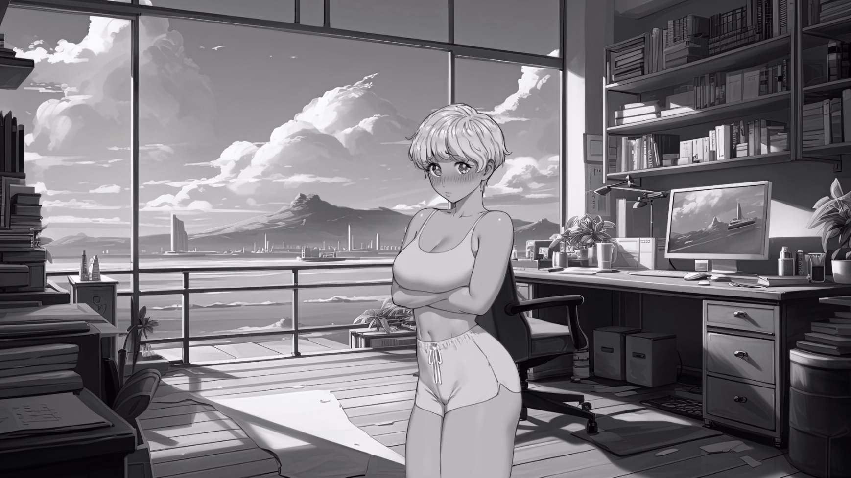 与娜奥米的同居：屈辱与臣服（Your Life with Naomi）v1.2 demo 精翻汉化 游戏截图 5