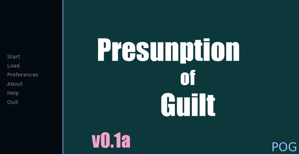罪恶推断：乱伦与阴谋（Presumption of Guilt）v0.1a 精翻汉化 游戏截图 1