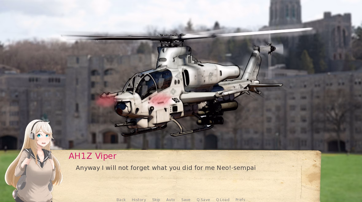 武装直升机约会模拟器（Attack Helicopter Dating Simulator）Final 精翻汉化 游戏截图 3
