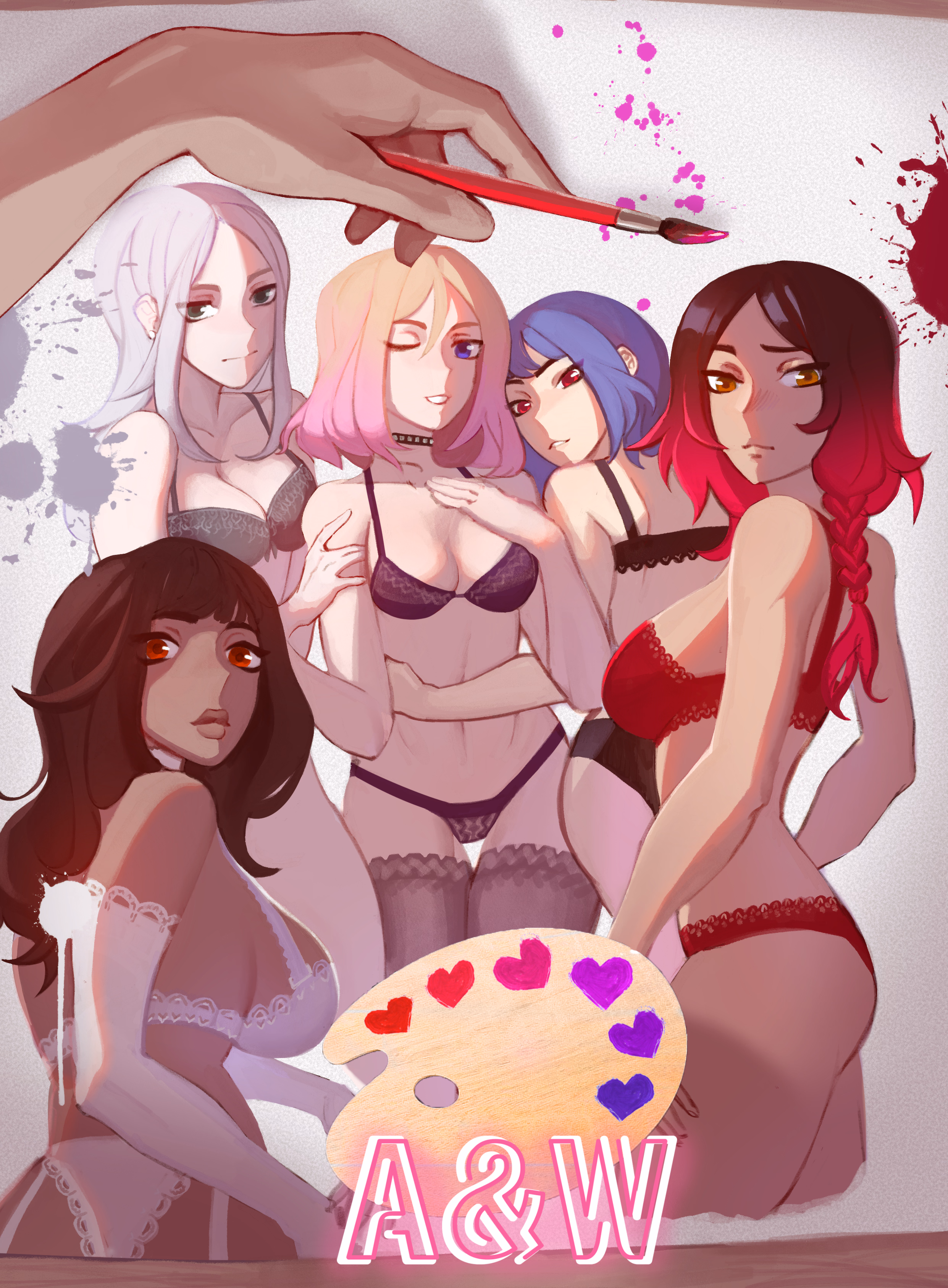 落榜画师：变态色图交易（Art&Waifu）v0.1 精翻汉化 游戏截图 2