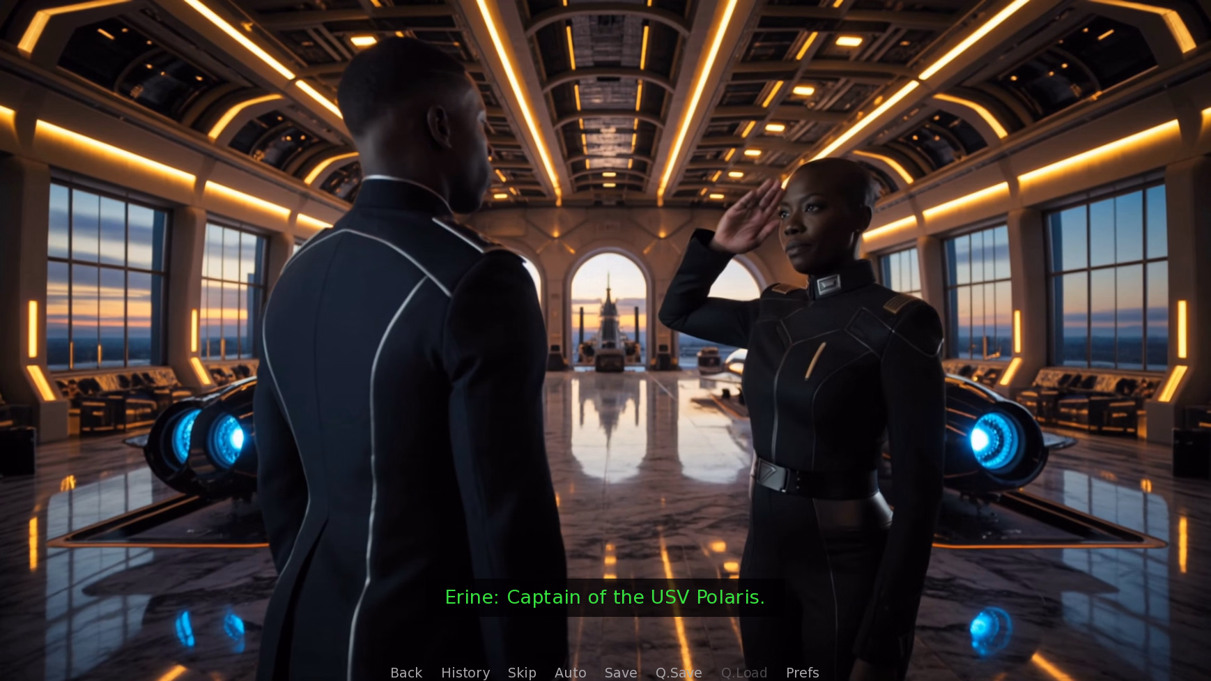 北极星号：星际学院的初次服役（USV Polaris）v0.0.2 精翻汉化 游戏截图 2