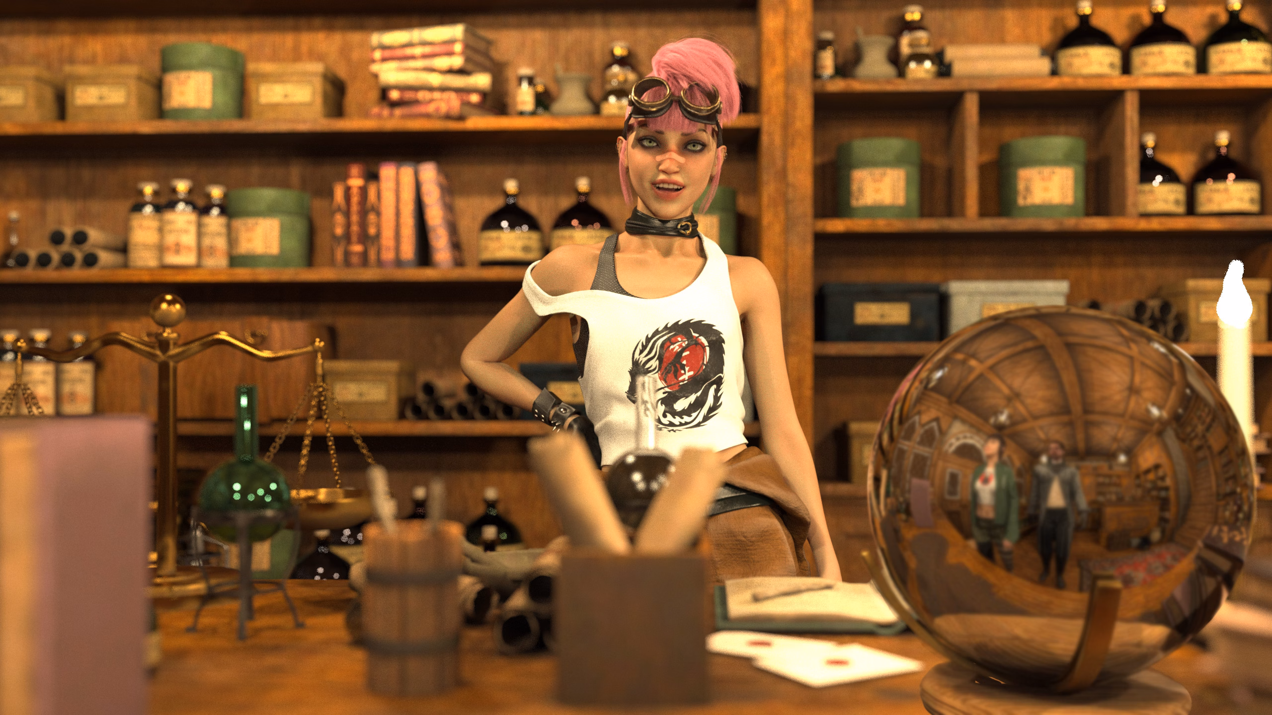 蒸汽之城：禁忌科技的觉醒（Steam City）v0.2.5 精翻汉化 游戏截图 6
