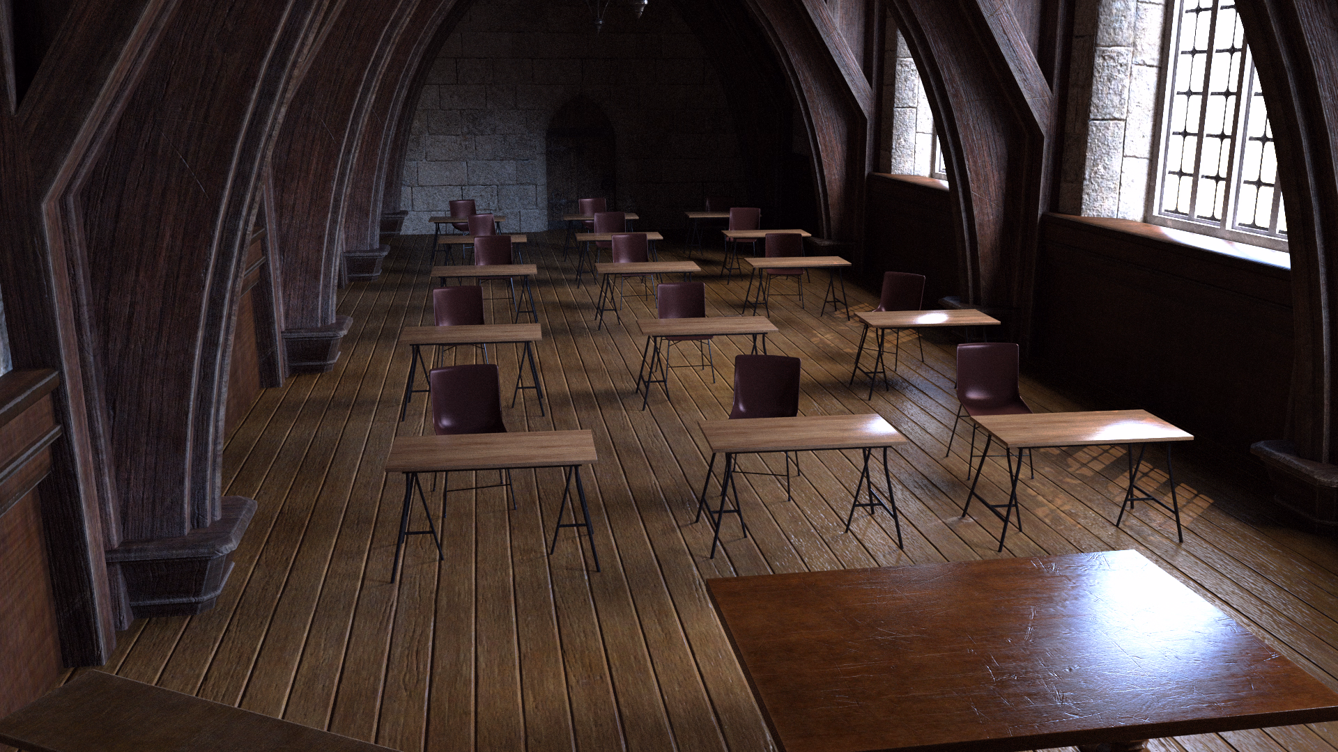 恐怖学院：寄宿学校的放纵调教（The Dreadful Academy）v0.4 Alpha 精翻汉化 游戏截图 4