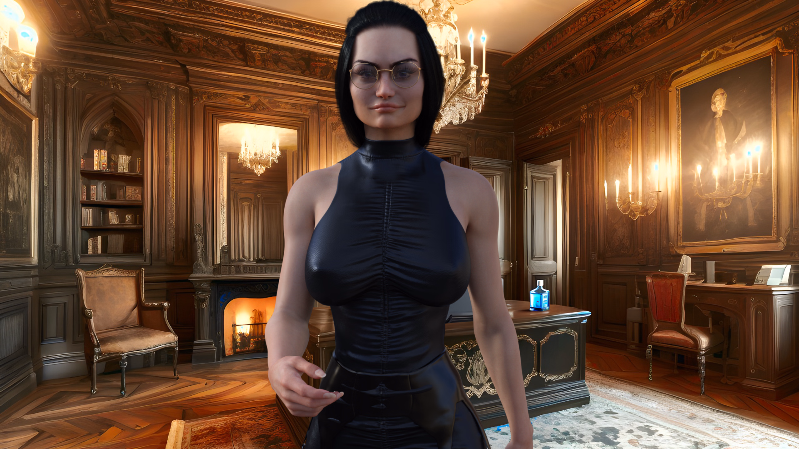 恐怖学院：寄宿学校的放纵调教（The Dreadful Academy）v0.4 Alpha 精翻汉化 游戏截图 8
