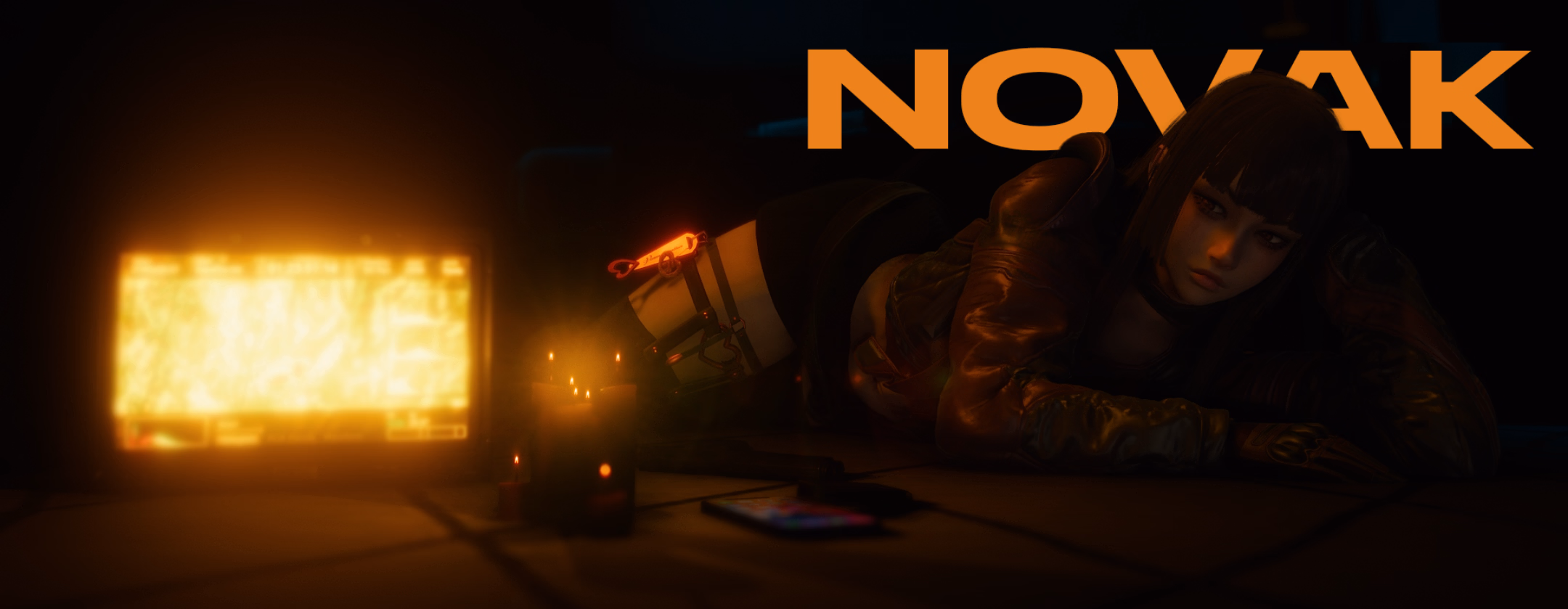 赛博诺瓦克：数据隐私与诱惑（Novak）v0.1 精翻汉化 游戏截图 1