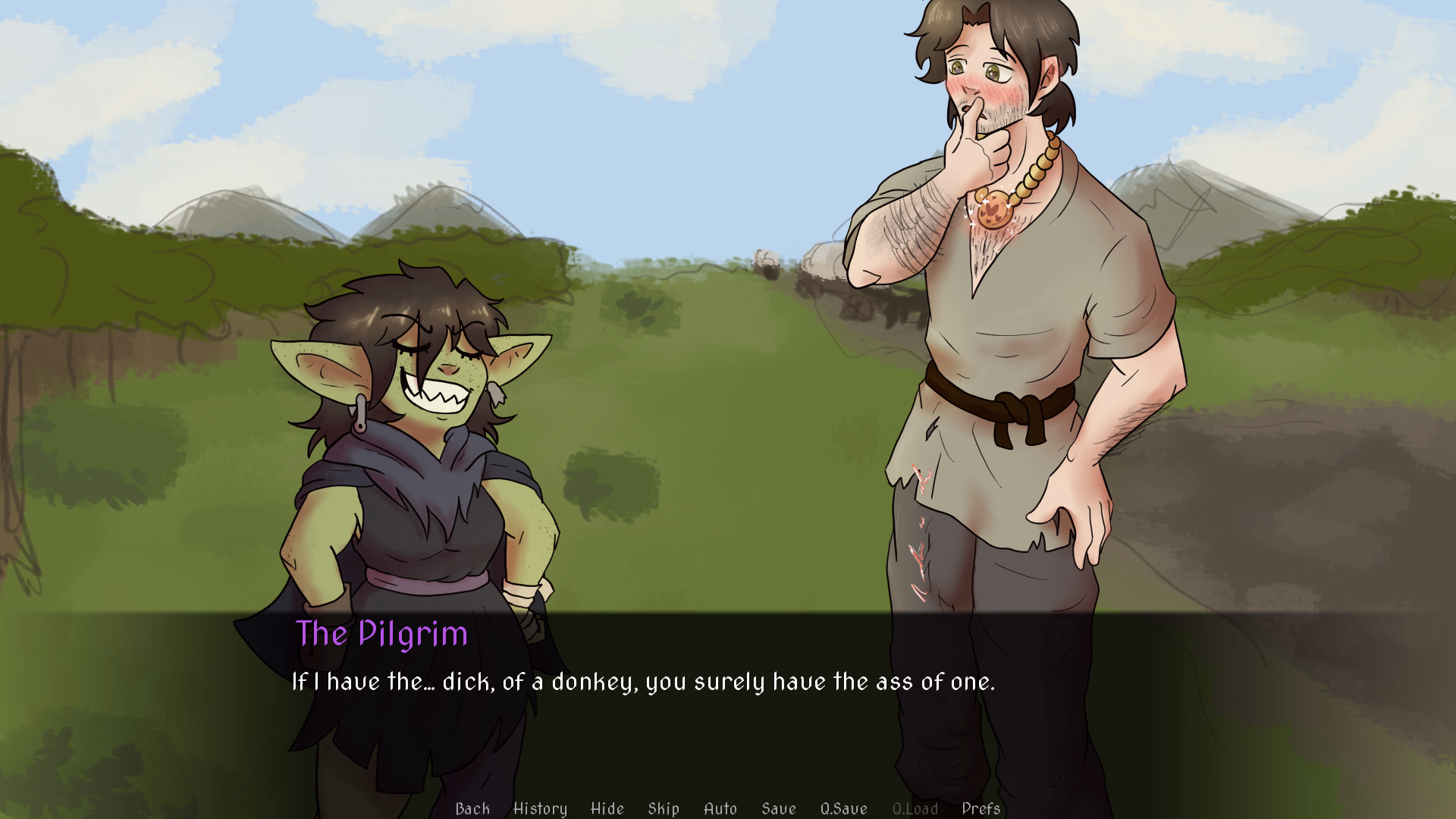 狩猎人类的狂欢：哥布林女骑榨精（Human-Hunting Hijinks）v1.5 精翻汉化 游戏截图 3
