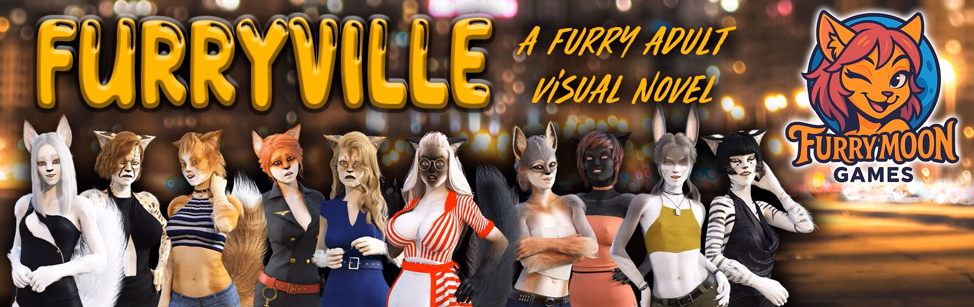 福瑞镇：兽人小镇的浪漫救赎（Furryville）v0.251 精翻汉化 游戏截图 1