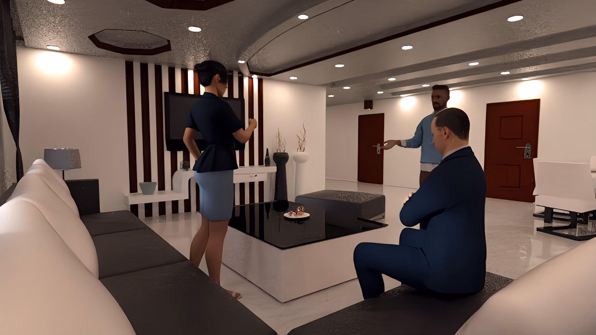 宅邸之狼：欲望纠葛（Wolf in the Mansion）v0.4 精翻汉化 游戏截图 4